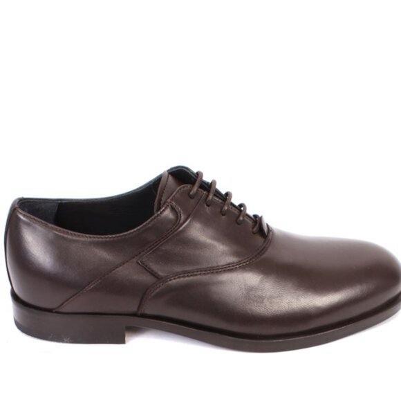 Giovanni Conti 3581a Brown Leather Classic Lace-Up Dress Shoes - Picture 3 of 8